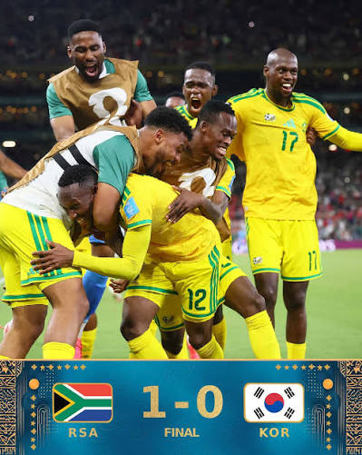 Bafana Bafana Make South Africa Proud on the World Stage