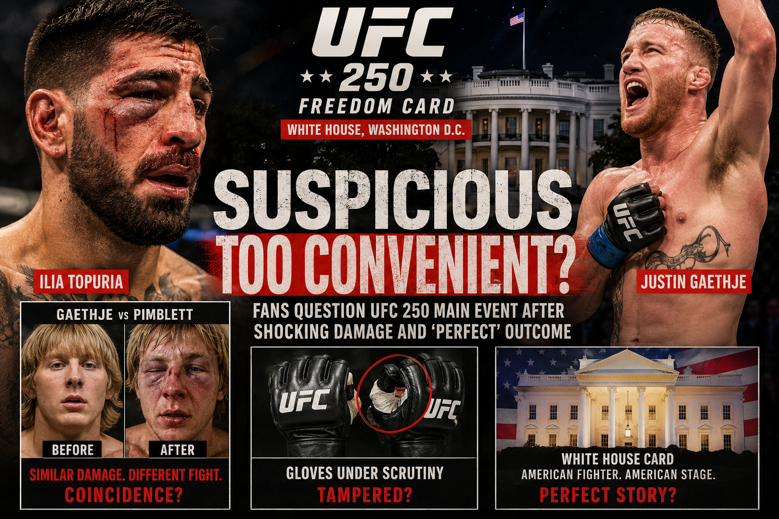 Why UFC Freedom 250 Will Fuel Conspiracy Theories for Years